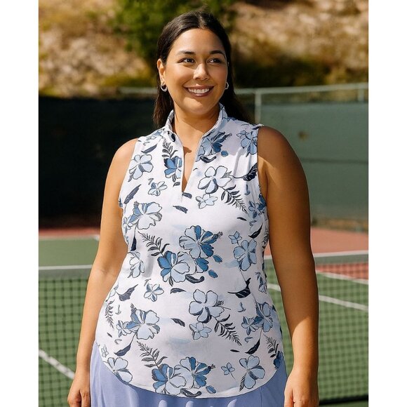 IZOD Performance XL Sleeveless Active Golf Tank Top Athletic UPF Shirt Tennis - Picture 3 of 11